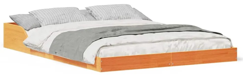 Estrutura da Cama Castanho-mel 120 x 200 cm