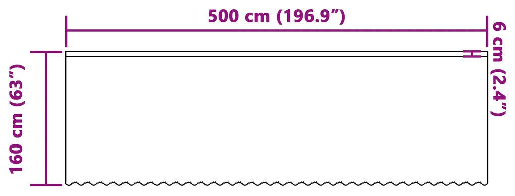 Cortina de Renda com cortinas Floral Branco 500 x 160 cm Poliéster