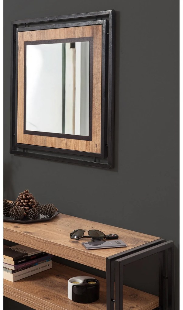 Aparador Cosmo – Pinho Atlântico/Preto – 140x80x35 cm