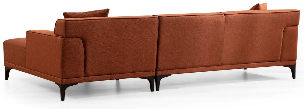 Sofá de Canto Petra – Laranja – 145 x 250 cm