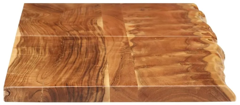 Tampo p/ móvel toucador WC 140x52x3,8 cm madeira acácia maciça