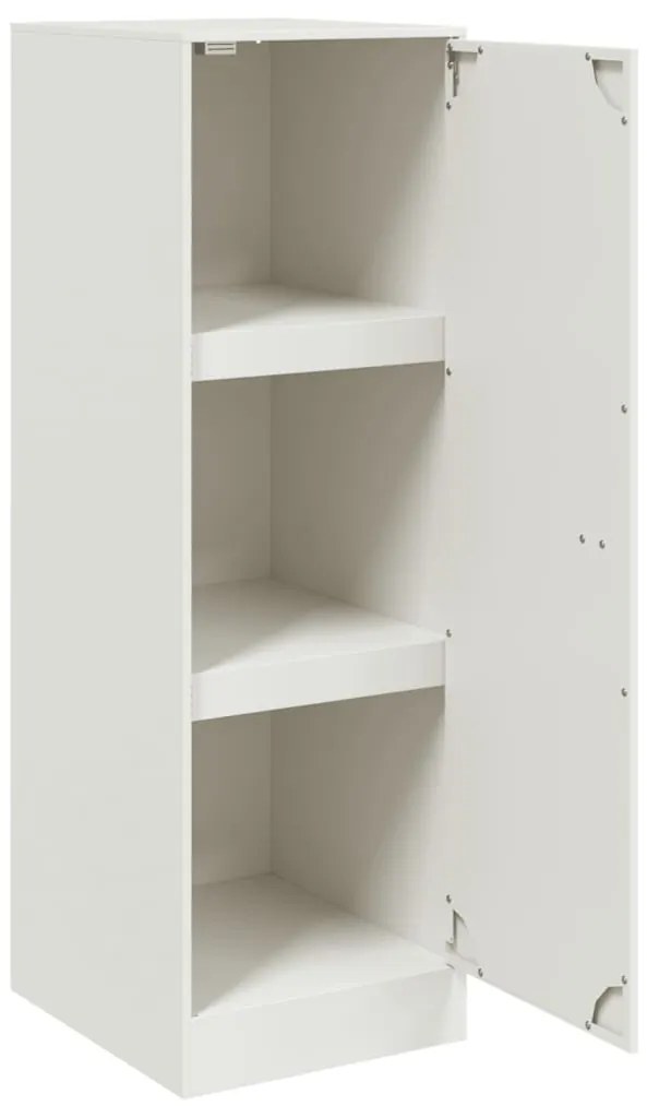 Aparador 34,5x39x107 cm aço branco