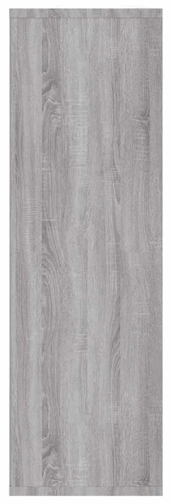 Estante/aparador 50x25x80 cm derivados madeira cinzento sonoma