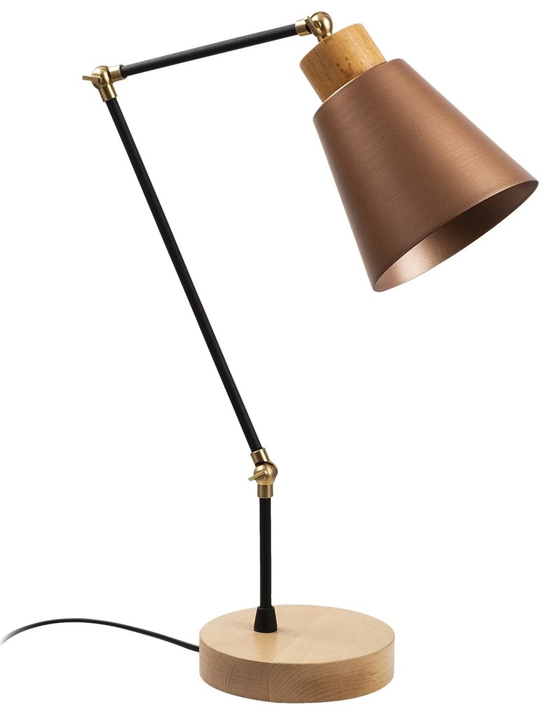 Candeeiro de Mesa Manavgat – Cobre – 14x52 cm