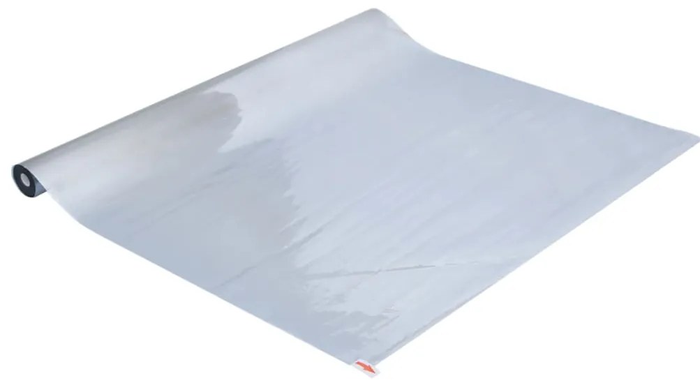 Película solar efeito refletor estático 60x500 cm PVC prateado