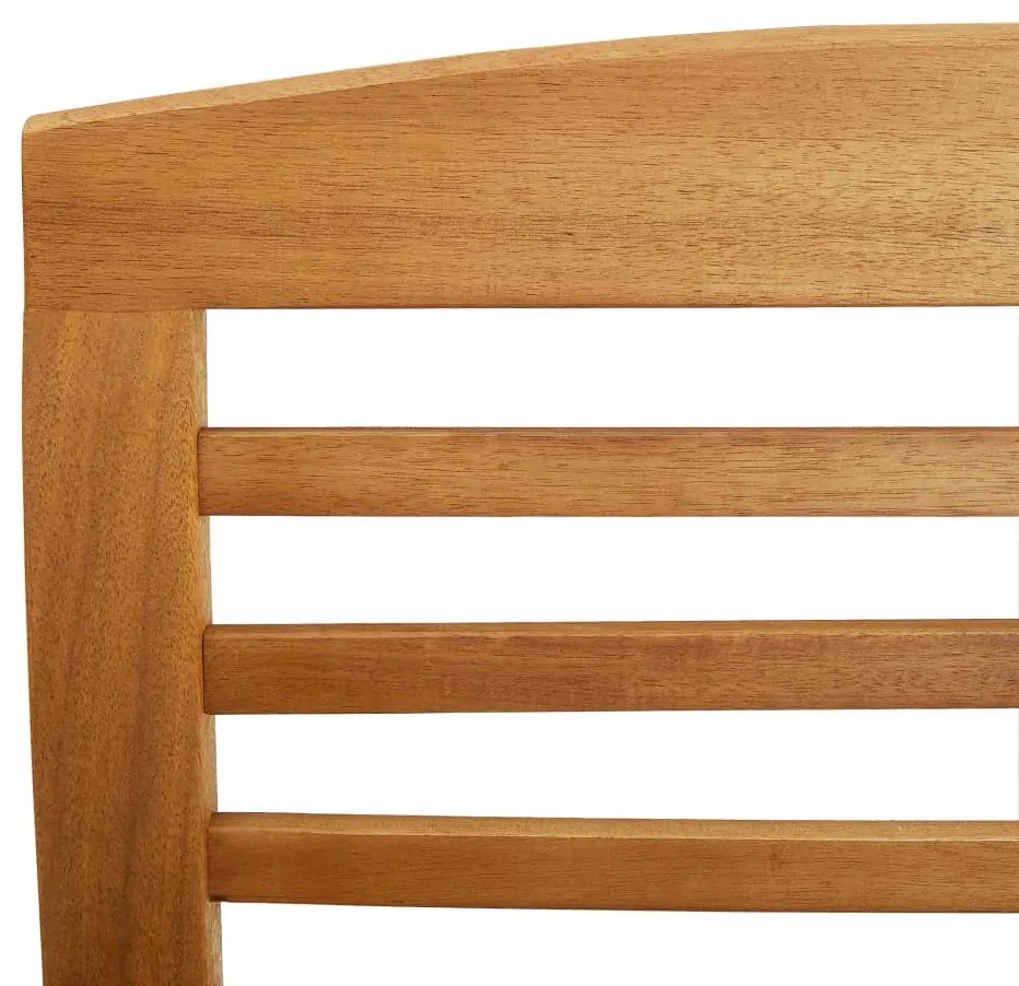 4 pcs conjunto lounge de jardim madeira de acácia maciça