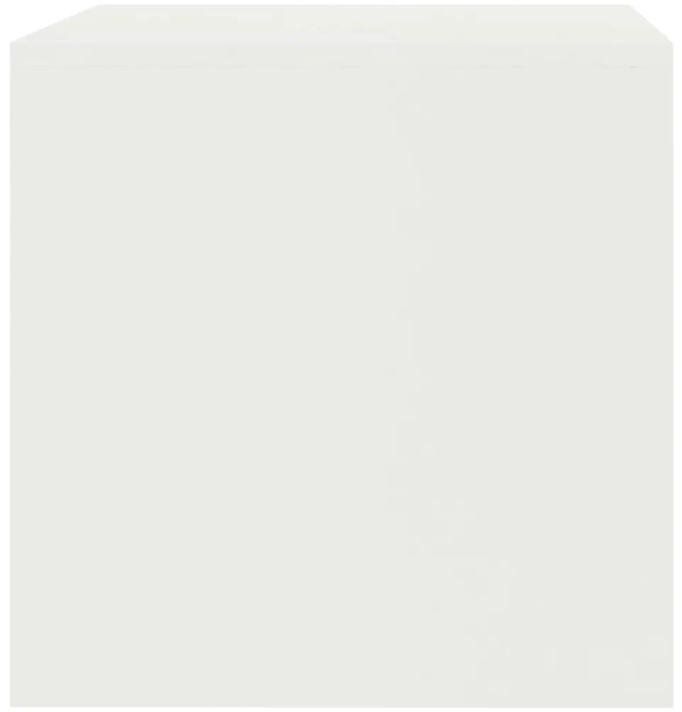 Móvel de TV 80x40x40 cm derivados de madeira branco