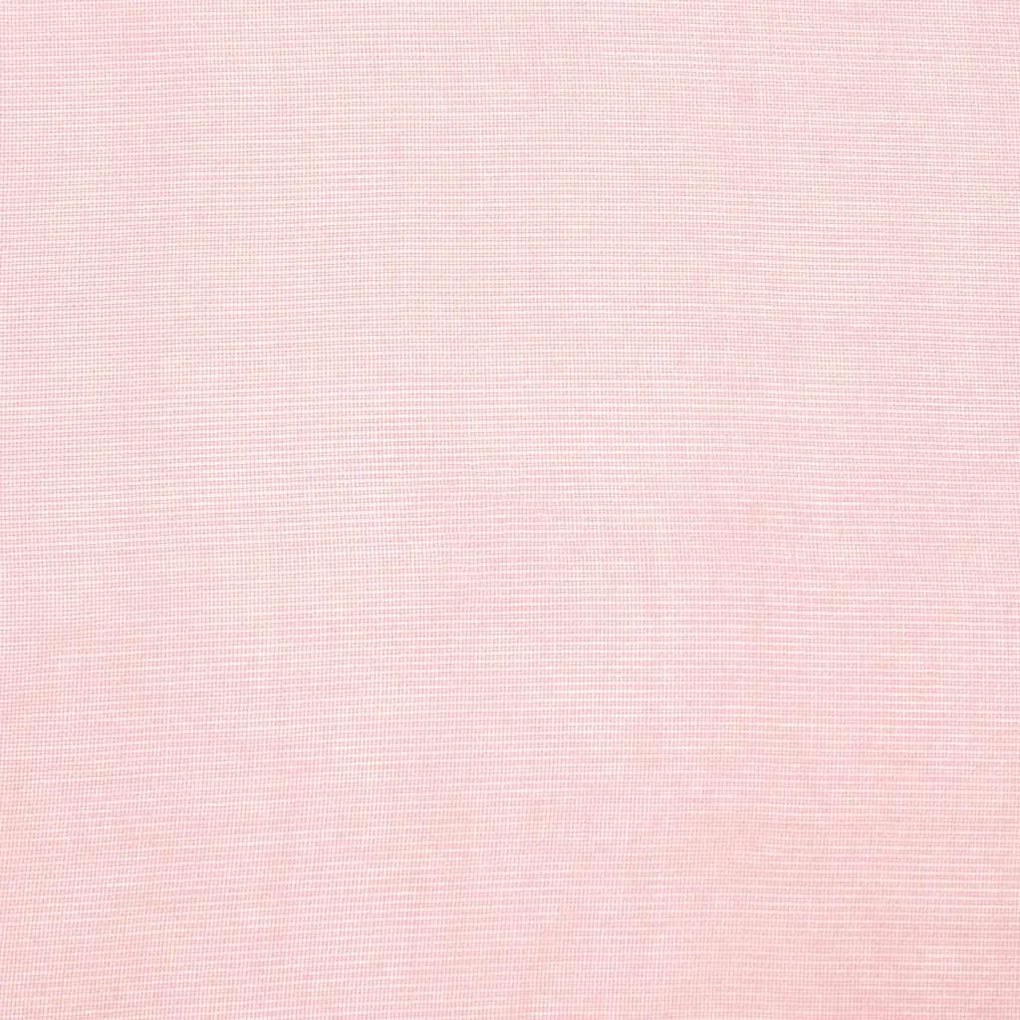 Cortinas de voile com ilhós 2 pcs rosa-claro 140x245 cm