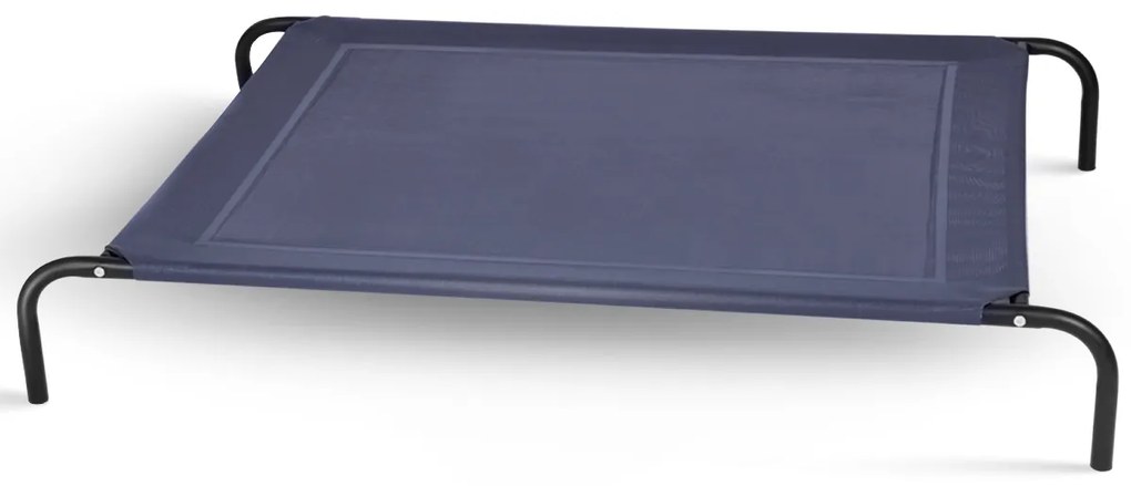 Cama elevada para animais de estimação para exterior Jardim Terraço Dormir 130 x 90 x 20 cm