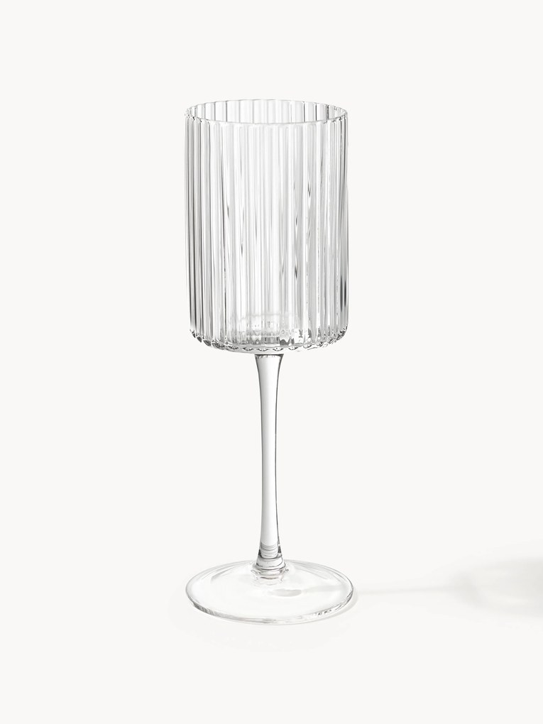 Copos de vinho artesanais Aleo, conjunto de 4