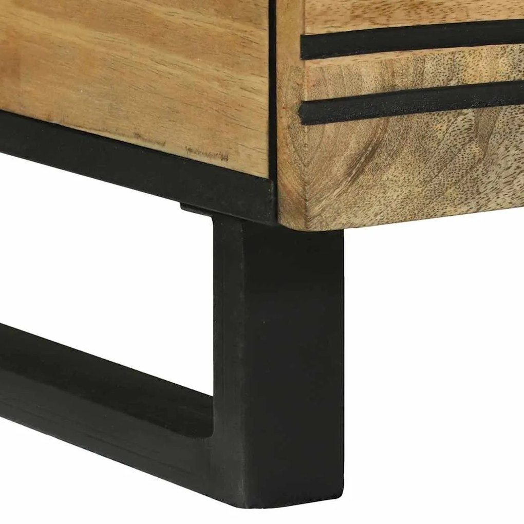 Mesa de Centro 100x54x40 cm - Madeira de Mangueira Maciça