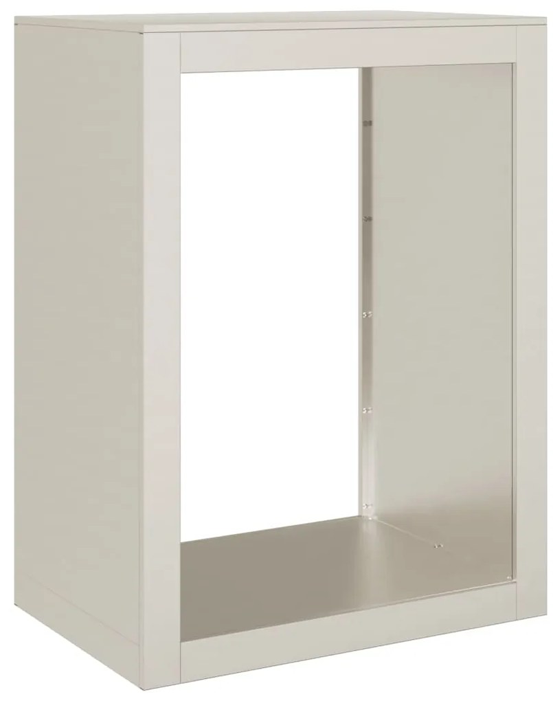 Rack Lenha 60x40x80 cm aço resistente às intempéries