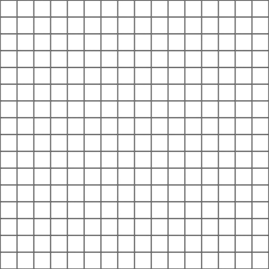 Cerca de Arame Soldado com 13 Postes Flangados Cinza 0.4x25 m Aço