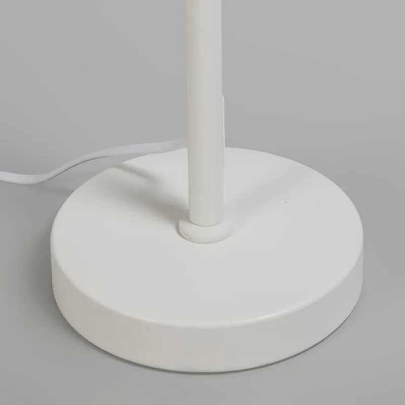 Candeeiro de mesa branco ajustável - Parte Design,Moderno