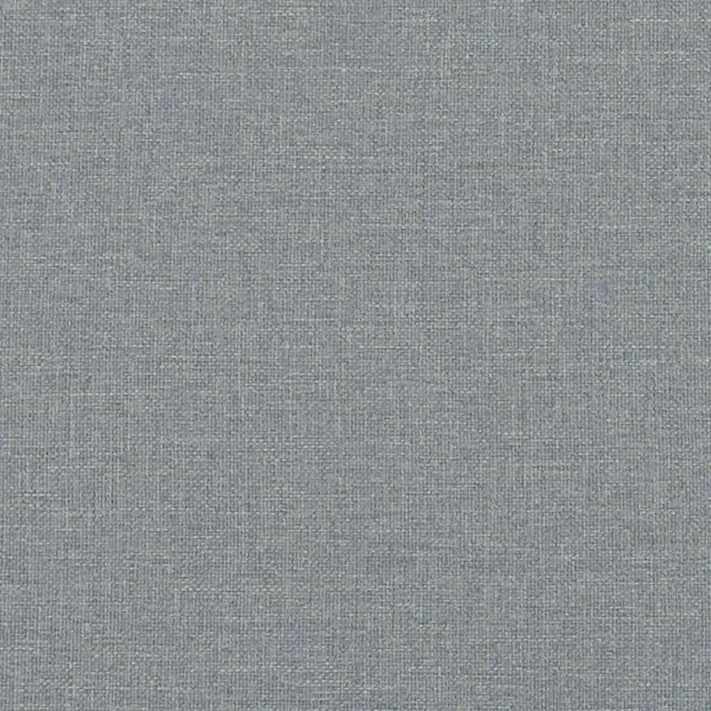 Poltrona tecido 60 cm cinzento-claro