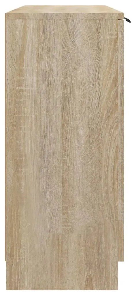 Aparador 90,5x30x70 cm derivados de madeira cor carvalho sonoma