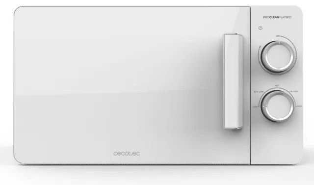 Micro-ondas sem prato giratório. Com uma capacidade de 20 litros e 700 W de potência. Proclean 3020 Flatbed