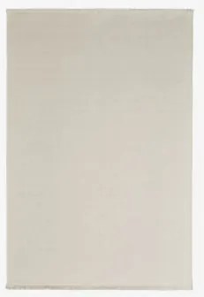 Tapete Retangular Em Lã E Algodão Quiteria Gardénia Branco & 400 X 500 Cm - Sklum