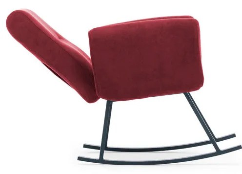 Cadeira de Balanço Kono – Bordeaux – 86x50x50 cm