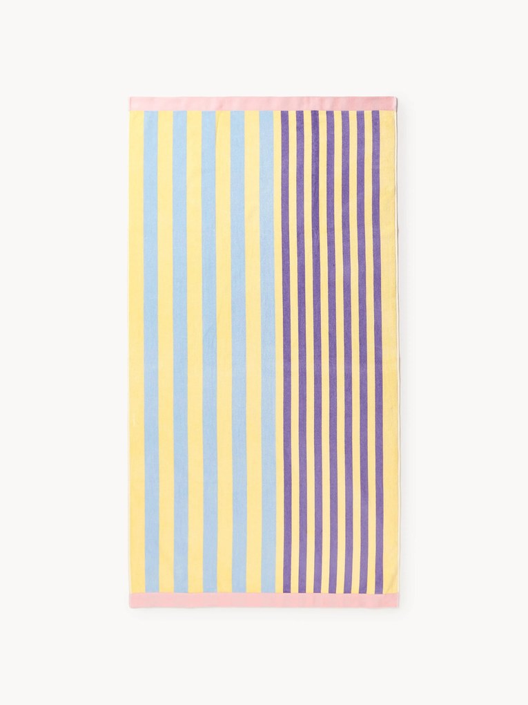 Toalhão de banho às riscas Alvaro