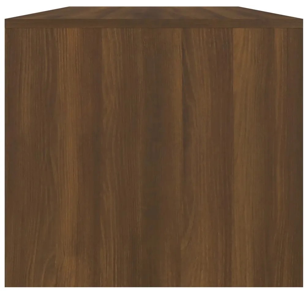 Mesa de centro 102x50x45 cm derivados madeira carvalho castanho