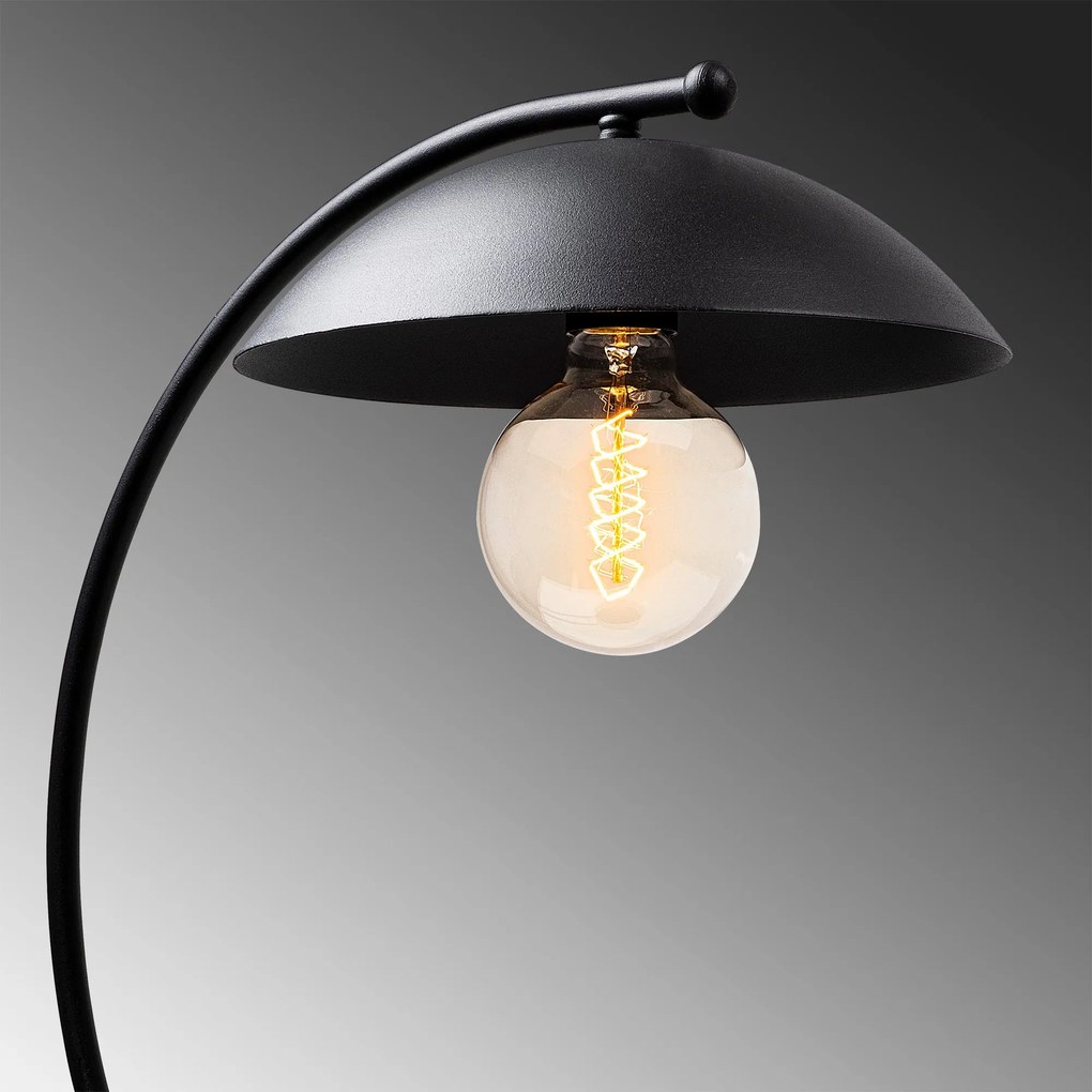 Candeeiro de Mesa Sıvani – Preto – 26 x 43 cm