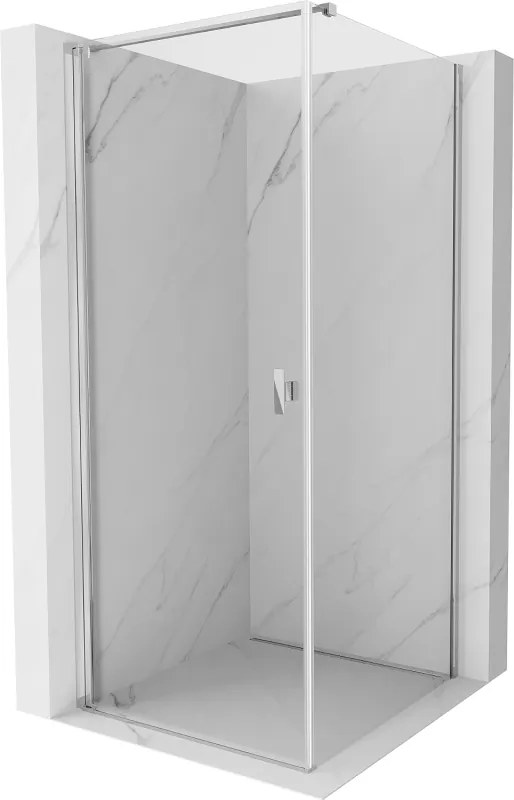 Mexen Mist-B cabine de duche articulada 100 x 100 cm, transparente, cromada - 8A2T-100-100-01-00