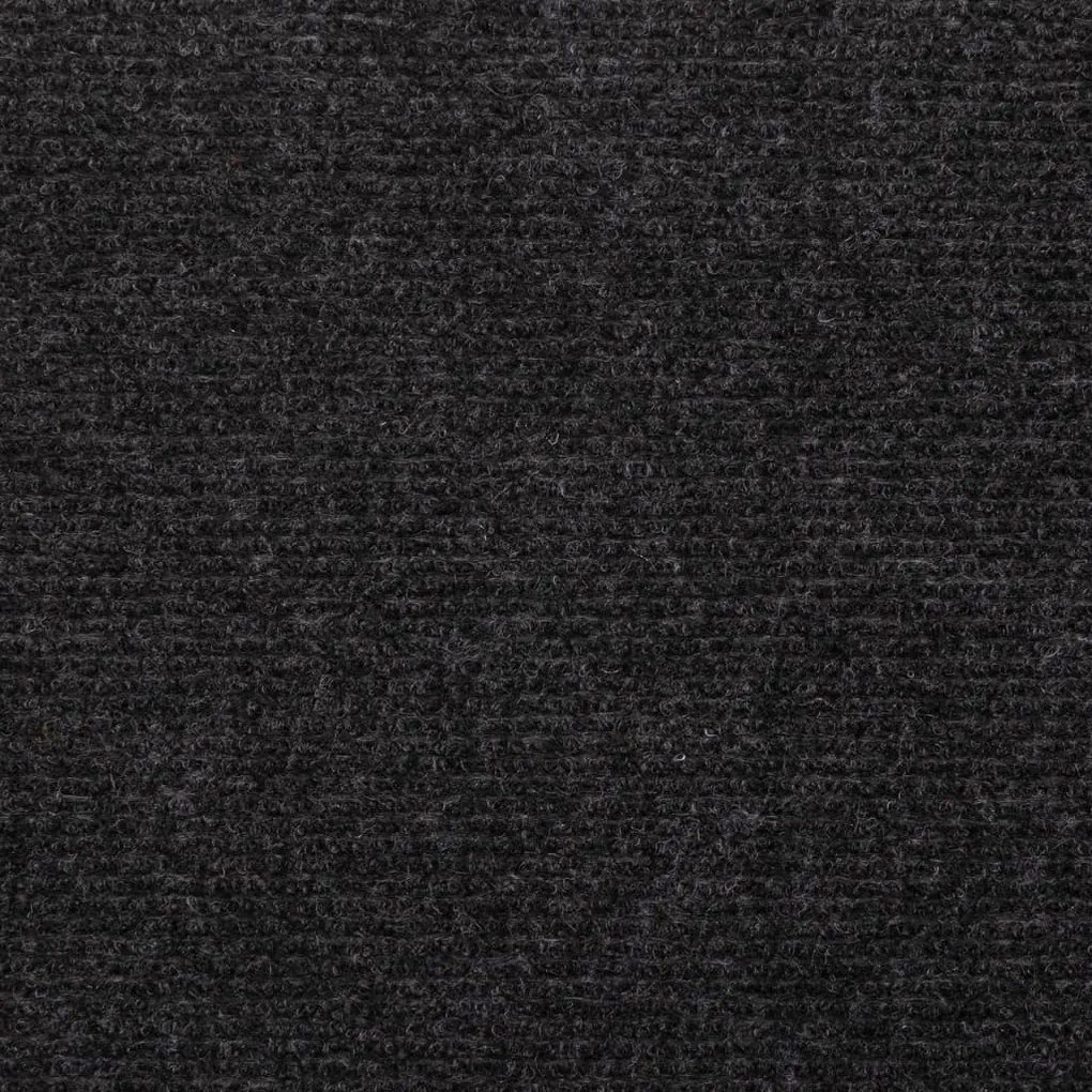 Tapetes de escada autoadesivos 15 pcs 65x24,5x3,5 cm preto