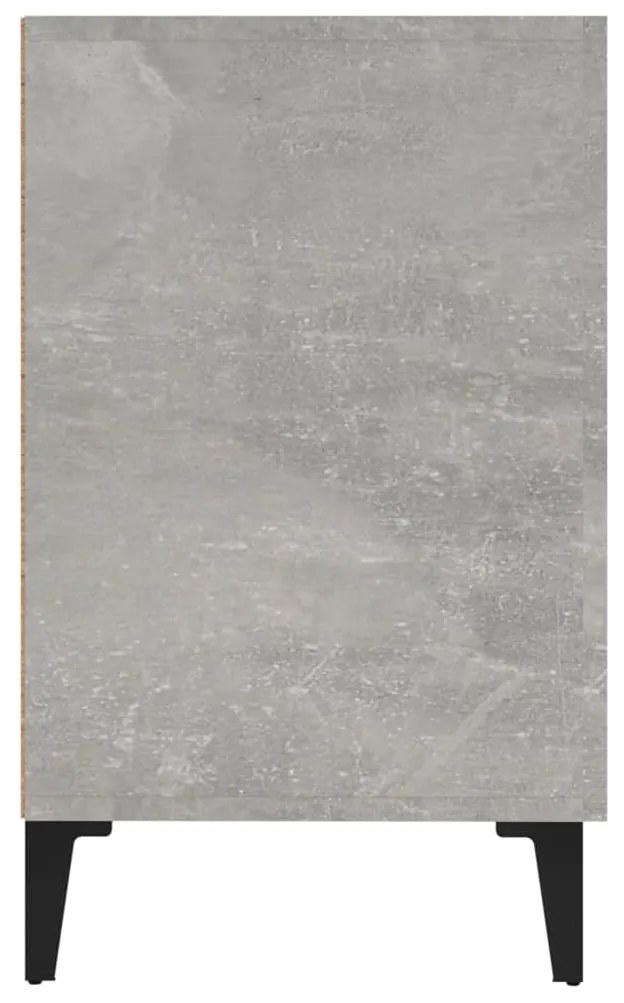 Aparador 100x36x60 cm derivados de madeira cinzento cimento