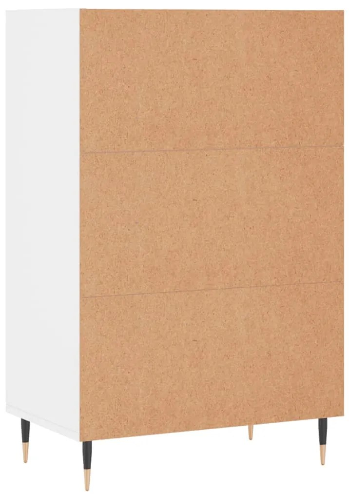 Armário alto 57x35x90 cm derivados de madeira branco