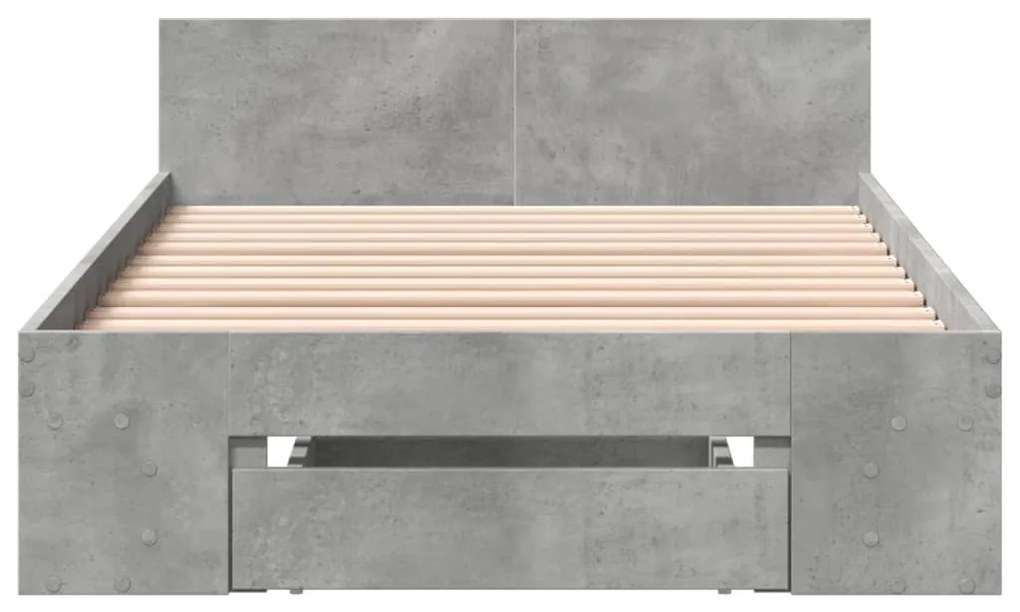 Estrutura de cama c/ gaveta 90x190 cm derivados de madeira