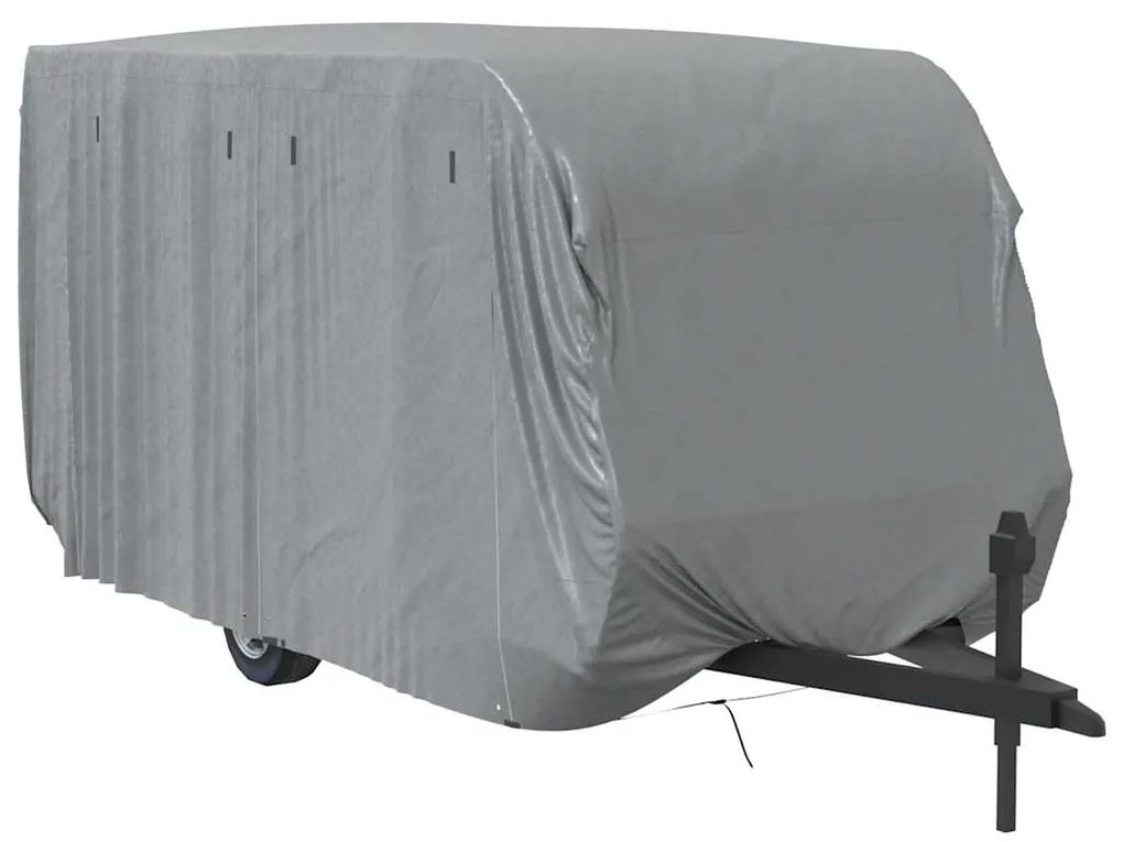 Cobertura caravana 460x250x220 cm tecido não tecido cinzento