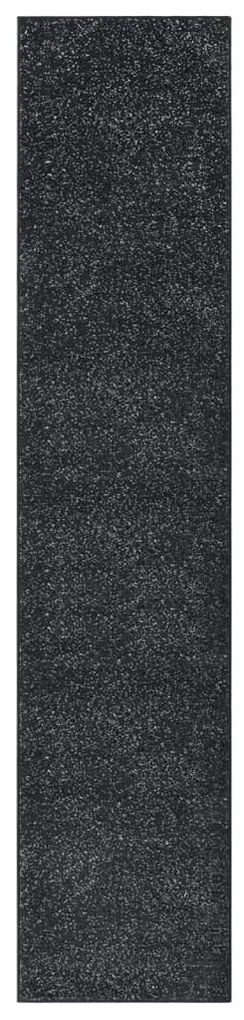 vidaXL Passadeira 100x500 cm polipropileno antracite