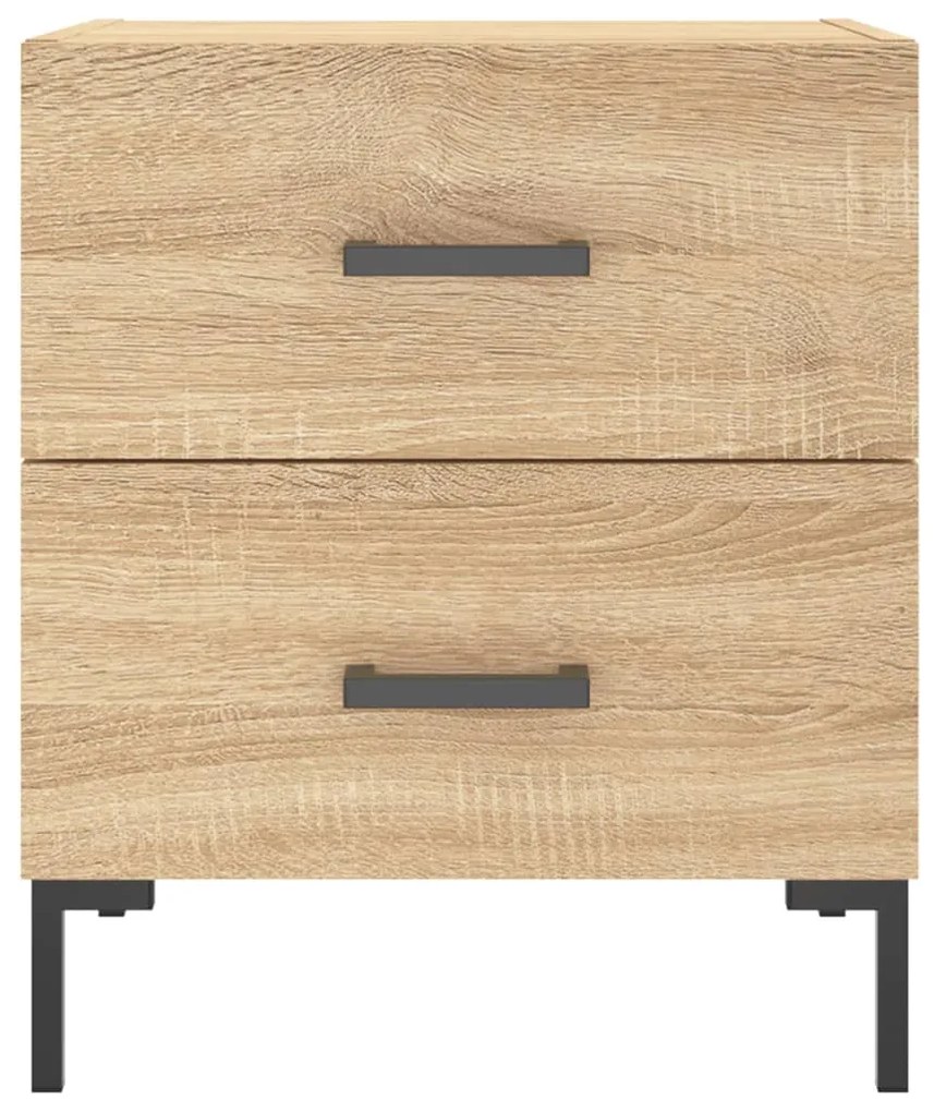 Mesa cabeceira 40x35x47,5 cm derivados madeira carvalho sonoma