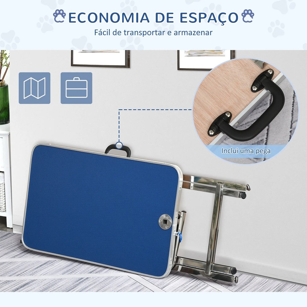 PawHut Mesa de Tosquia para Animais de Estimação Mesa de Tosquia para