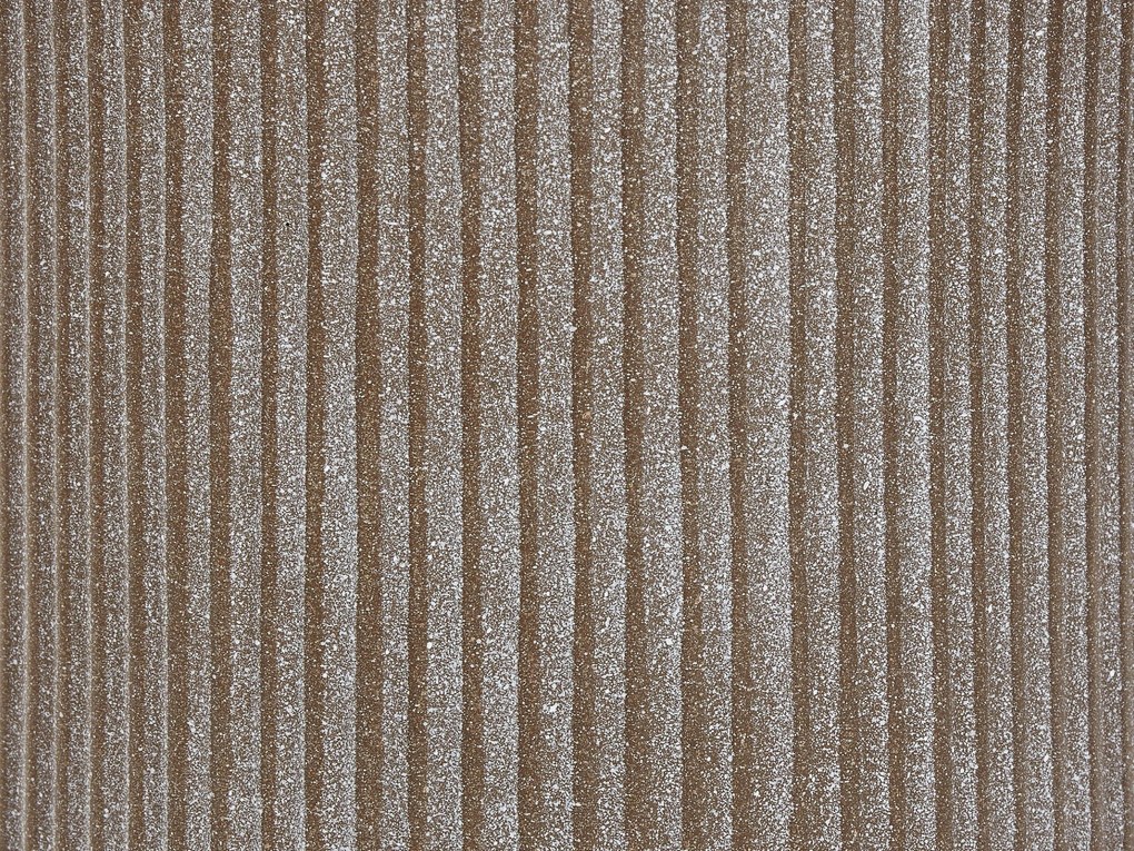 Vaso para plantas taupe ⌀ 30 cm DARIA Beliani
