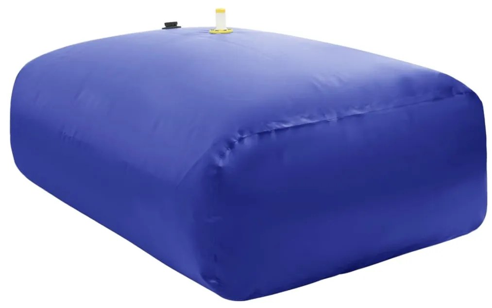 Depósito de água dobrável com torneira 2100 L PVC