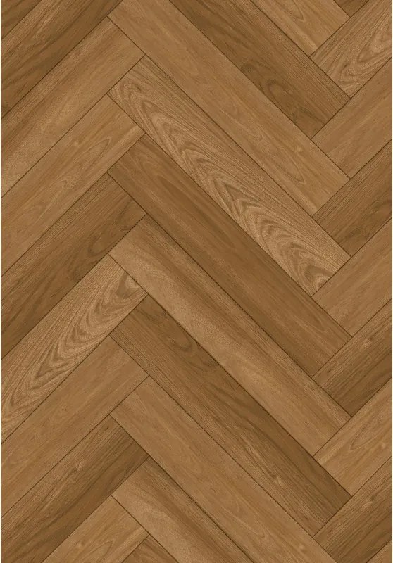 Mexen Overland Park painéis vinílicos espinha de peixe 570 x 95 mm LVT Dryback 2,5 mm, base 4 V-Fuga, Jatoba