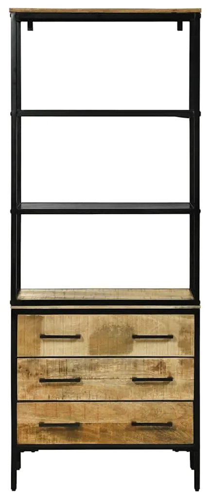 Highboard vidaXL 70x35x180 cm Madeira Sólida Mango Rústica