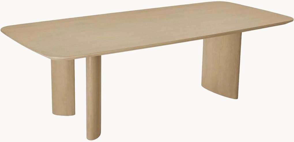 Mesa de jantar em madeira Harmonie, 241 x 110 cm