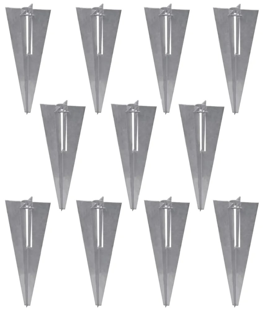 Cerca de arame com postes/espetos 25x1,5 m aço galvanizado