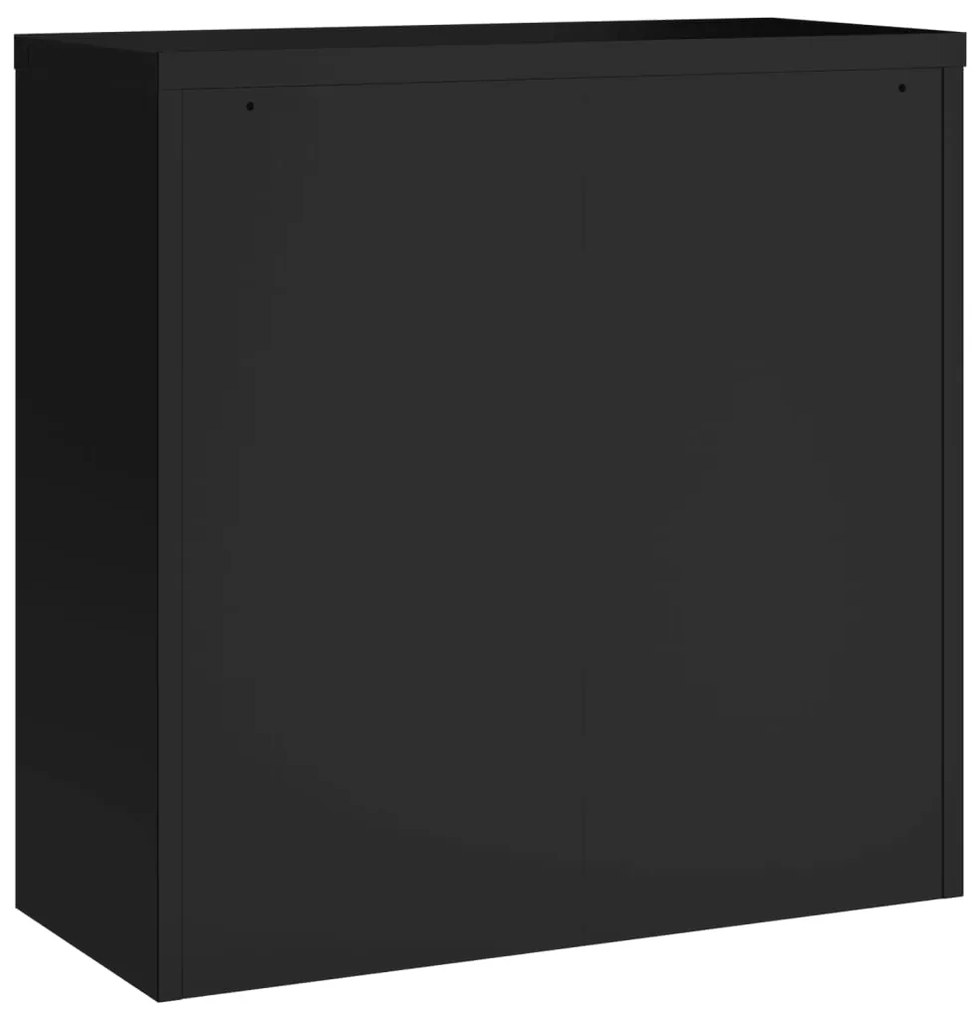 Arquivador 90x40x130 cm aço preto