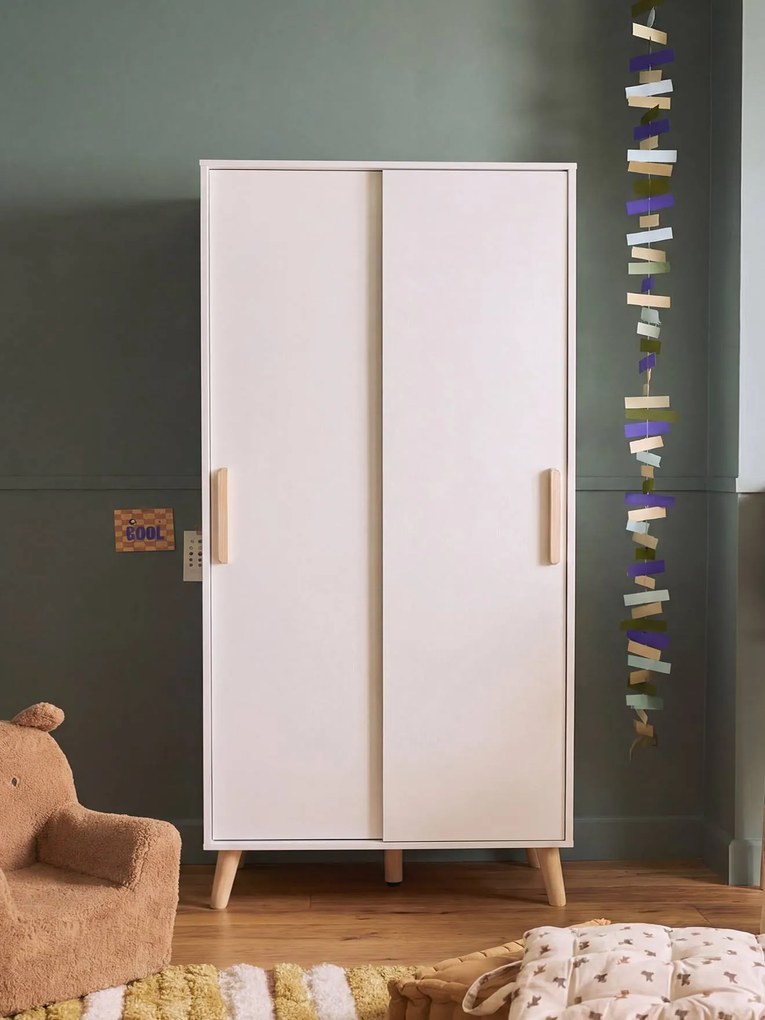 Armário 2 portas para criança branco