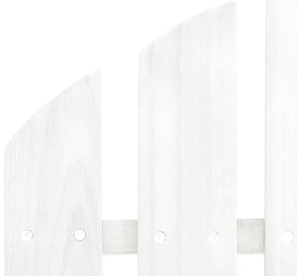 Cadeira de jardim Adirondack 2 lugares abeto maciço branco