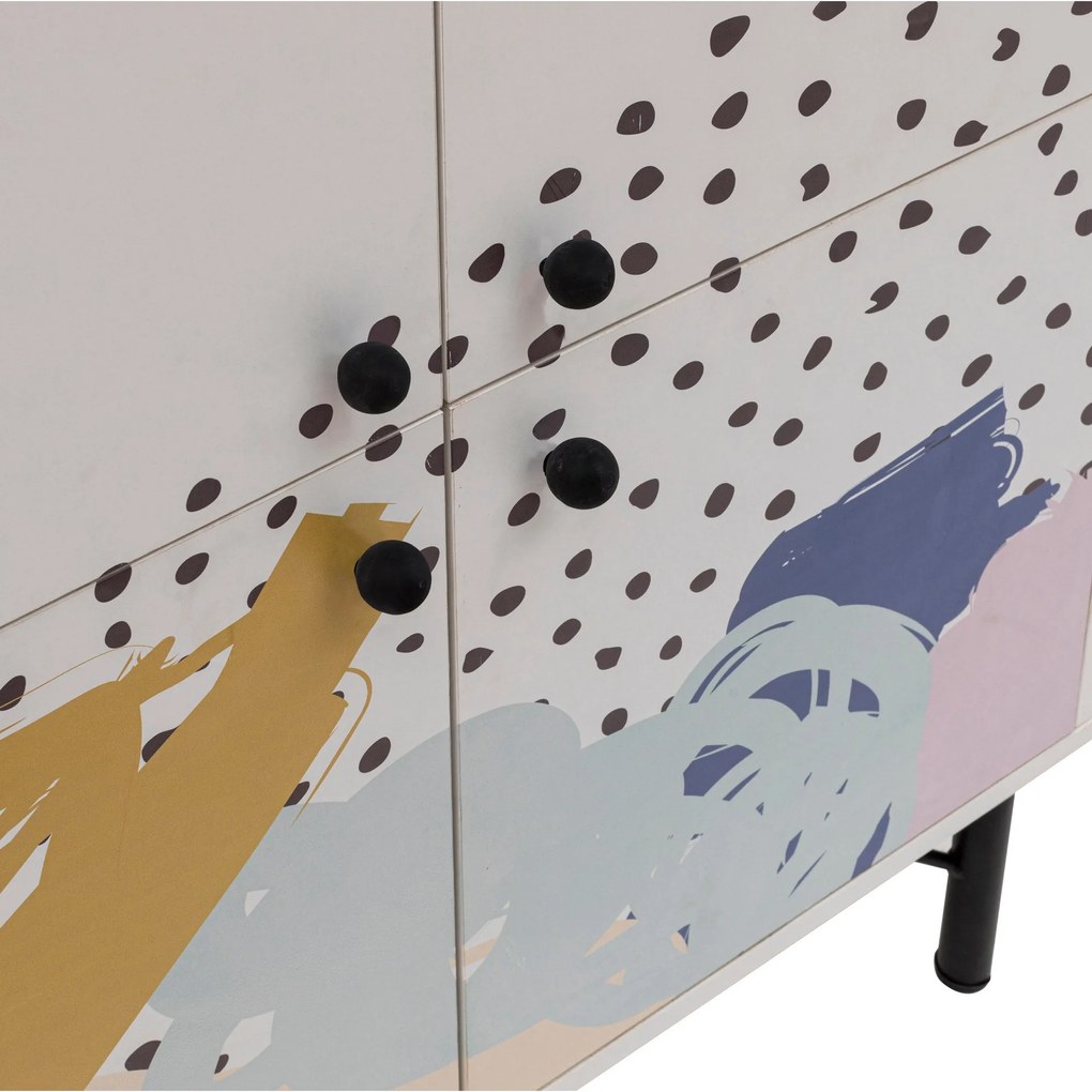 Armário Multiuso Multilux – Multicolor – 95x111x36 cm