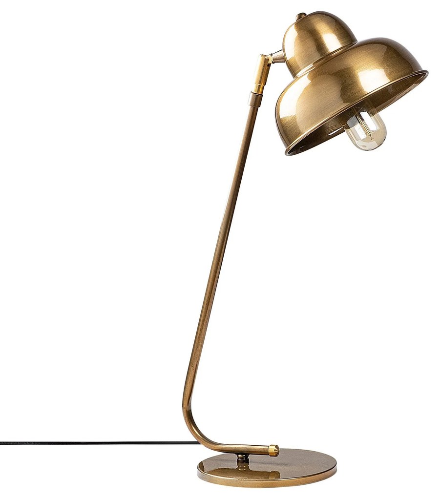 Candeeiro de Mesa Berceste – Dourado – 20 x 35 cm