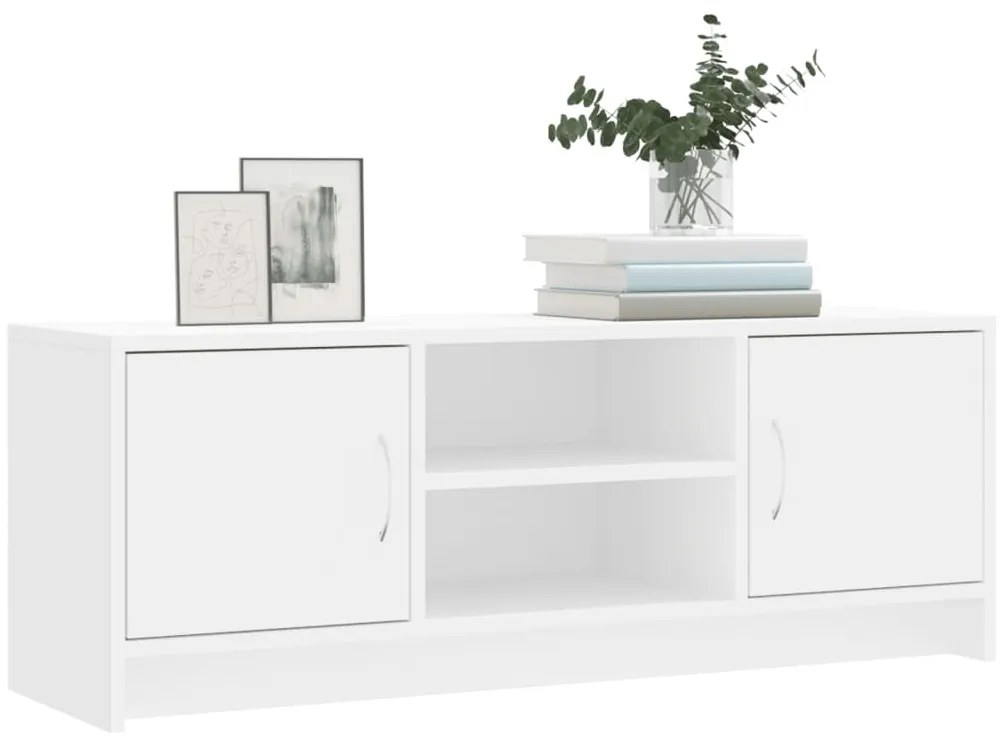 Móvel de TV 102x30x37,5 cm derivados de madeira branco