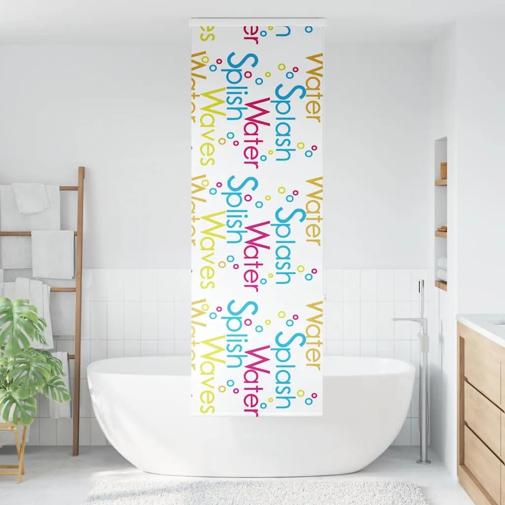 Rolo de Duche Estores com 80x240 cm Largura Tecido 76 cm
