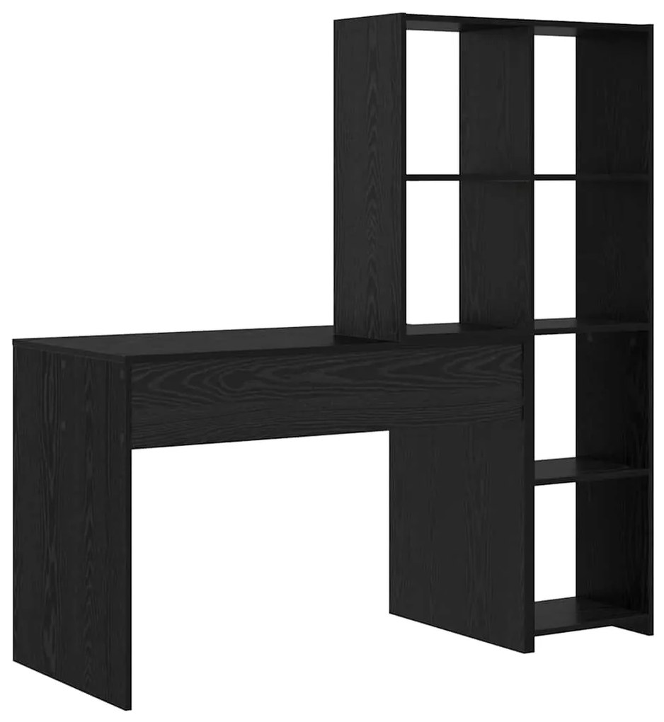 Mesa Carvalho preto 138.5 x 55 x 143 cm Madeira processada