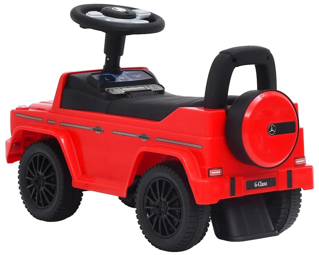 Andador carro Mercedes Benz G63 vermelho
